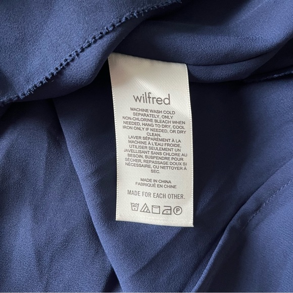 Wilfred Tempest Dress Navy Print - Picture 5 of 16